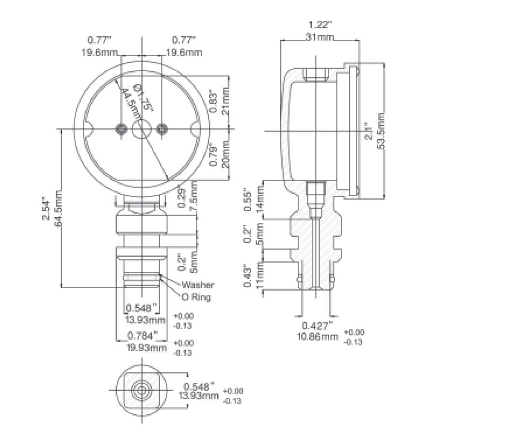 Mining Pressure Gauge